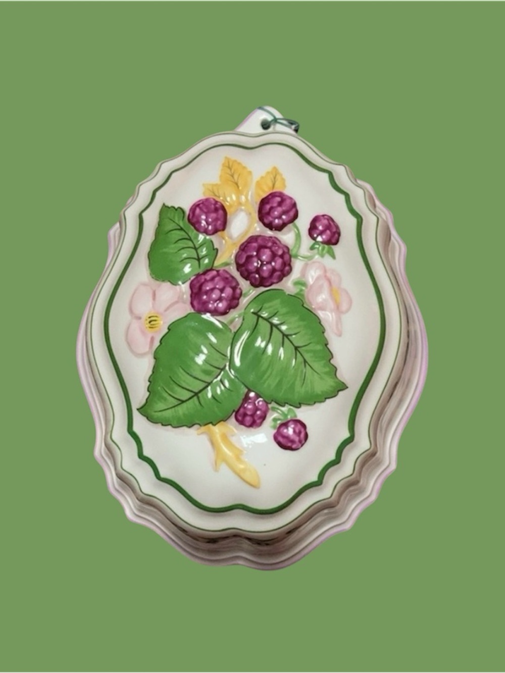 Le Cordon Bleu Franklin Mint jello mold/ wall hanging